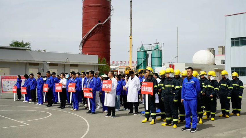 ãå®å¨çäº§æãå¼å±å®å¨æè²å¹è®­ å¼ºååºæ¥å®ææ¼ç»ââéç¥æåæ·±å¥å¼å±âå®å¨çäº§æâå®£ä¼ æè²å¹è®­ååºæ¥æ¼ç»æ´»å¨